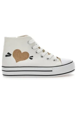 Sneakers in tela Energy 115 Bianche