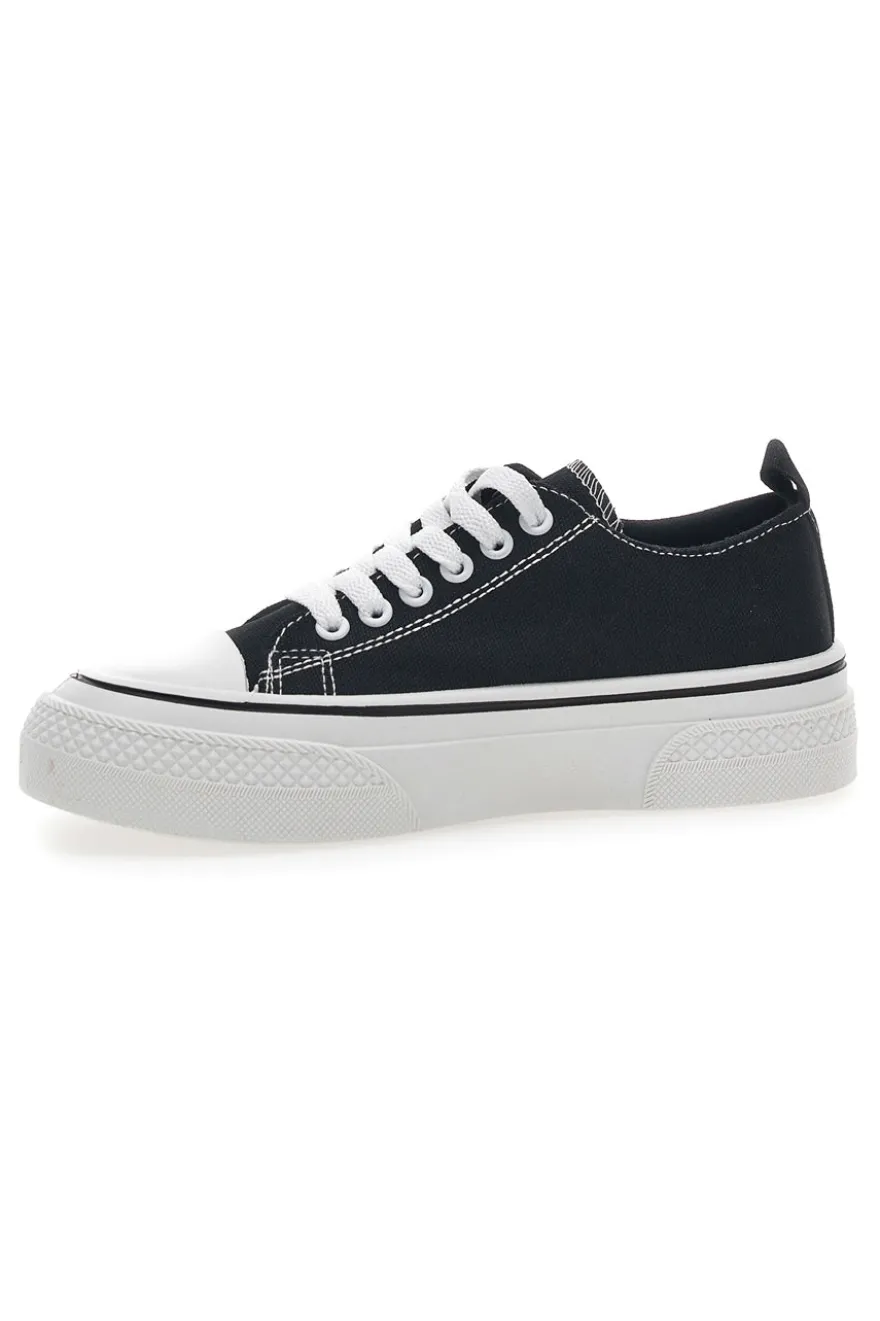 Sneakers in Tela Nere Cafè Cost 210