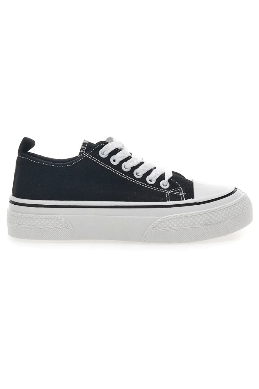 Sneakers in Tela Nere Cafè Cost 210