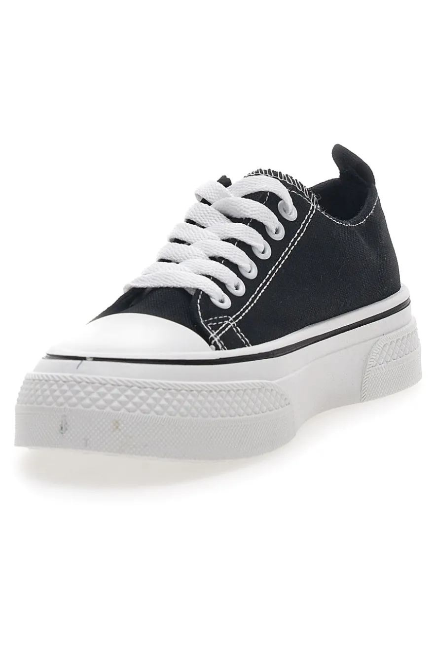 Sneakers in Tela Nere Cafè Cost 210
