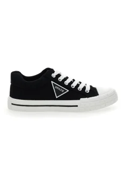 Sneakers in tela traforata Grazie 3581 Nera