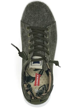 Sneakers In Tela Verde Scuro Carrera 11102D