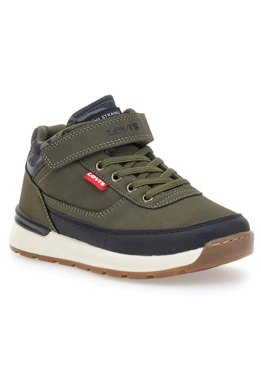 Sneakers khaki con dettagli camouflage Levi's ASCOT REFRESH