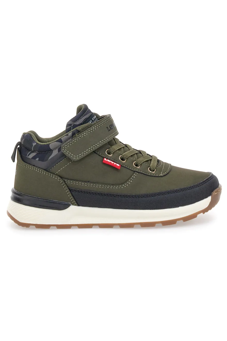 Sneakers khaki con dettagli camouflage Levi's ASCOT REFRESH