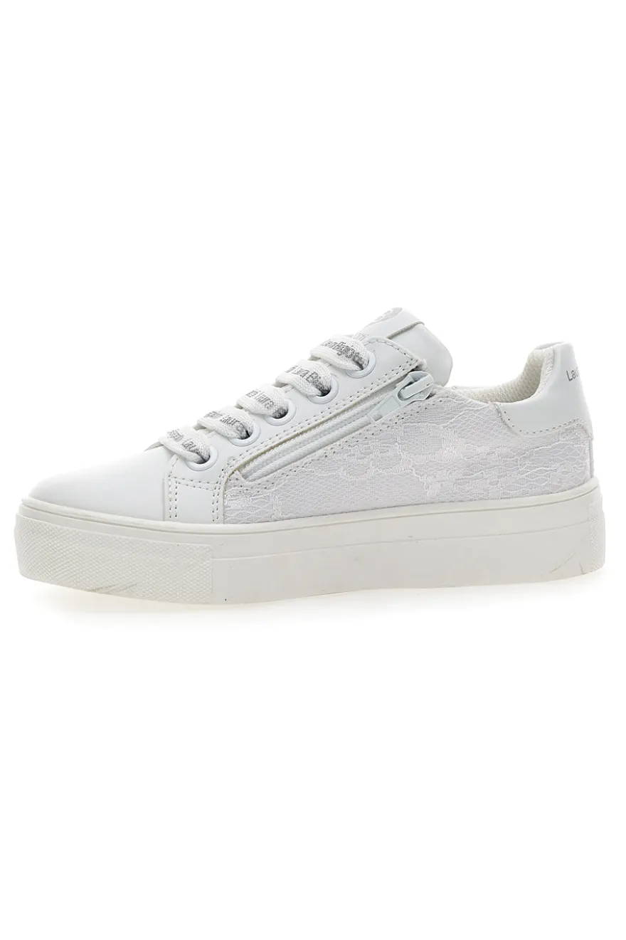 Sneakers Laura Biagiotti 8321 Bianche Argento