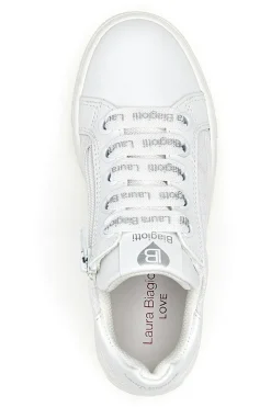 Sneakers Laura Biagiotti 8321 Bianche Argento