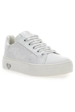 Sneakers Laura Biagiotti 8321 Bianche Argento