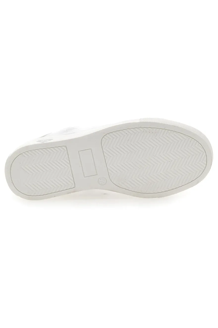 Sneakers Laura Biagiotti 8321 Bianche Argento