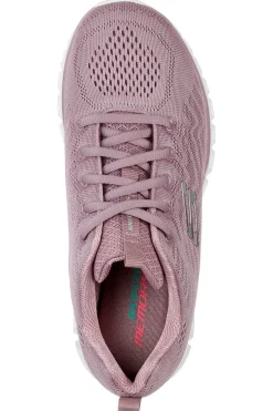 Sneakers lavanda in mesh con Memory Foam Skechers Graceful Get Connected R-Sport