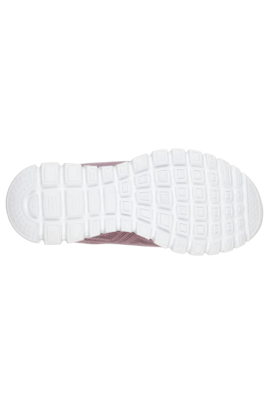 Sneakers lavanda in mesh con Memory Foam Skechers Graceful Get Connected R-Sport