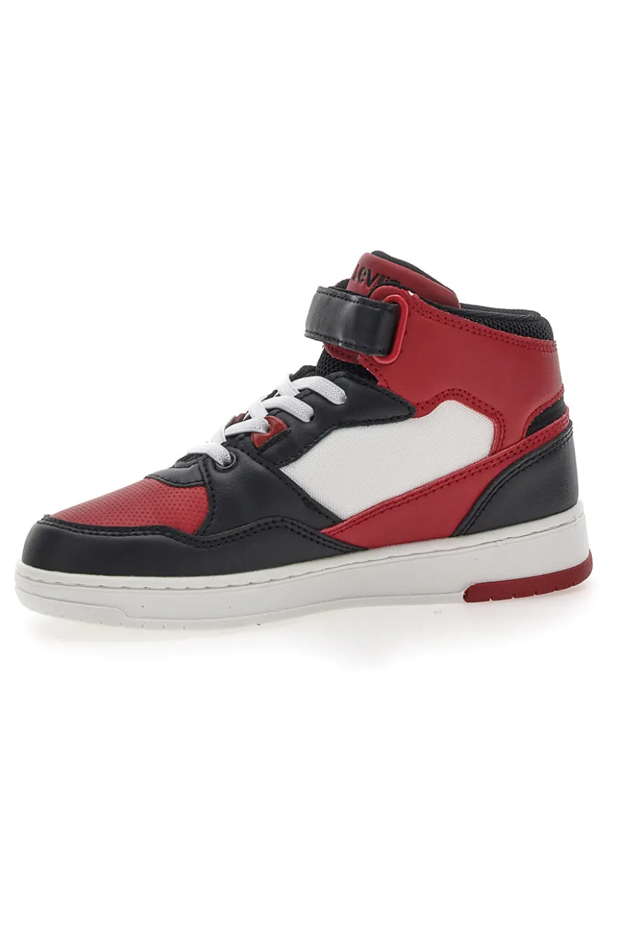 Sneakers Levi's Block Nere e Rosse