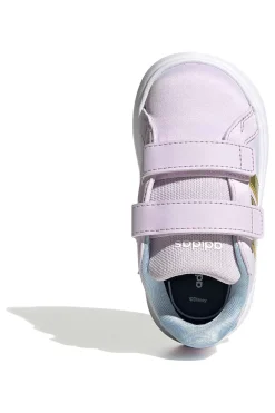 Sneakers lilla con dettagli Frozen e suola EVA Adidas Grand Court Elsa I