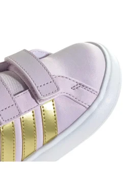 Sneakers lilla con dettagli Frozen e suola EVA Adidas Grand Court Elsa I