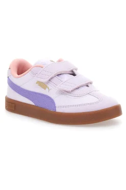 Sneakers lilla con doppio strappo suola in gomma Puma Club Era CV V PS