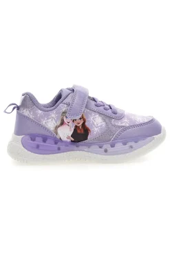 Sneakers lilla con luci Frozen D13069MC