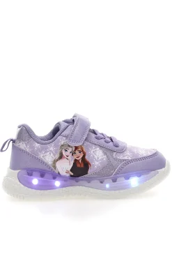 Sneakers lilla con luci Frozen D13069MC
