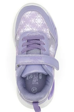 Sneakers lilla con luci Frozen D13069MC