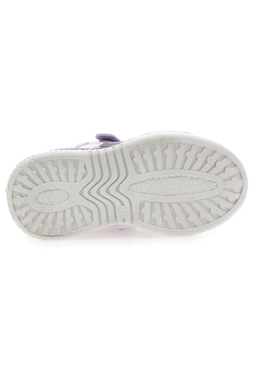 Sneakers lilla con luci Frozen D13069MC