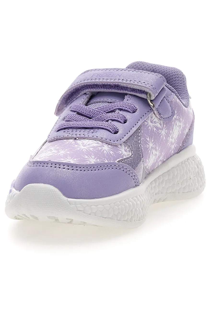 Sneakers lilla con luci Frozen D13069MC