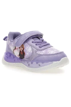 Sneakers lilla con luci Frozen D13069MC
