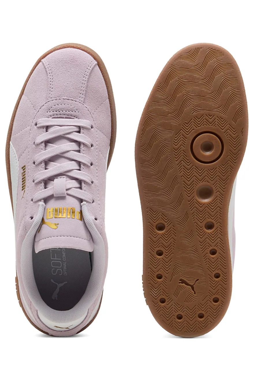 Sneakers Lilla con Tomaia in Pelle Puma Club II