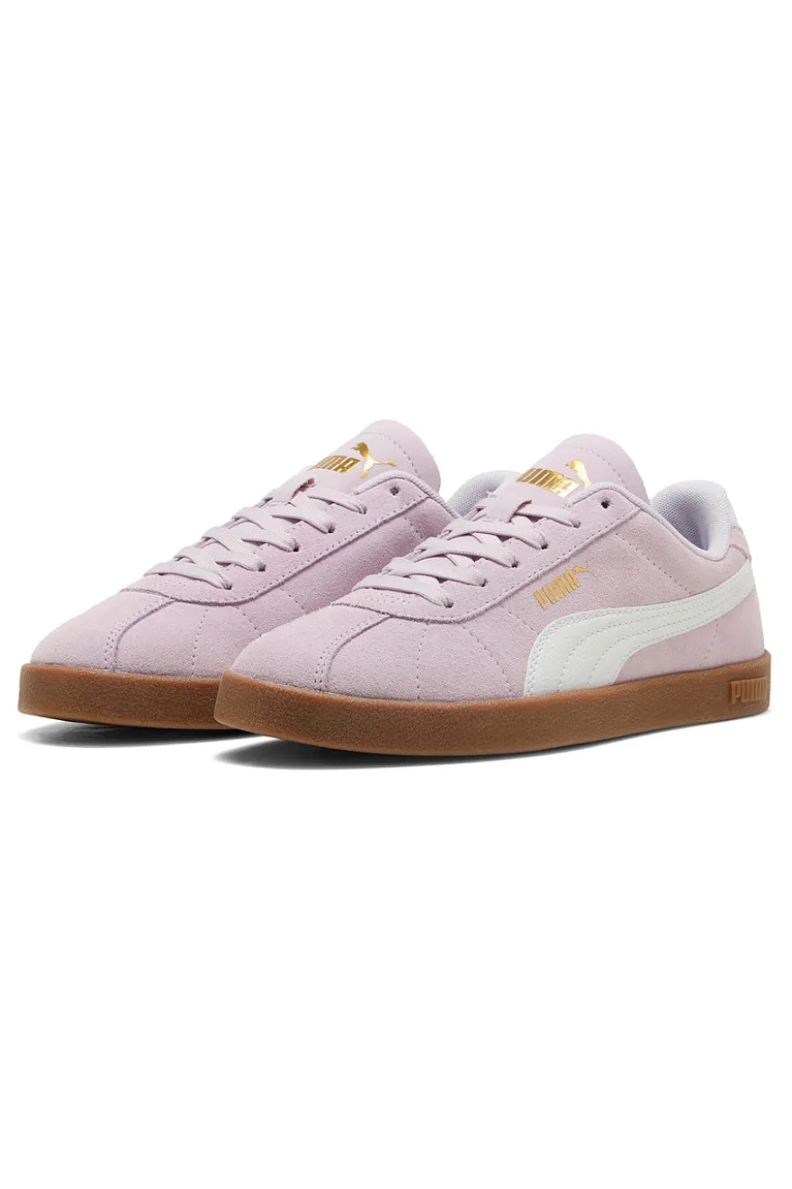 Sneakers Lilla con Tomaia in Pelle Puma Club II