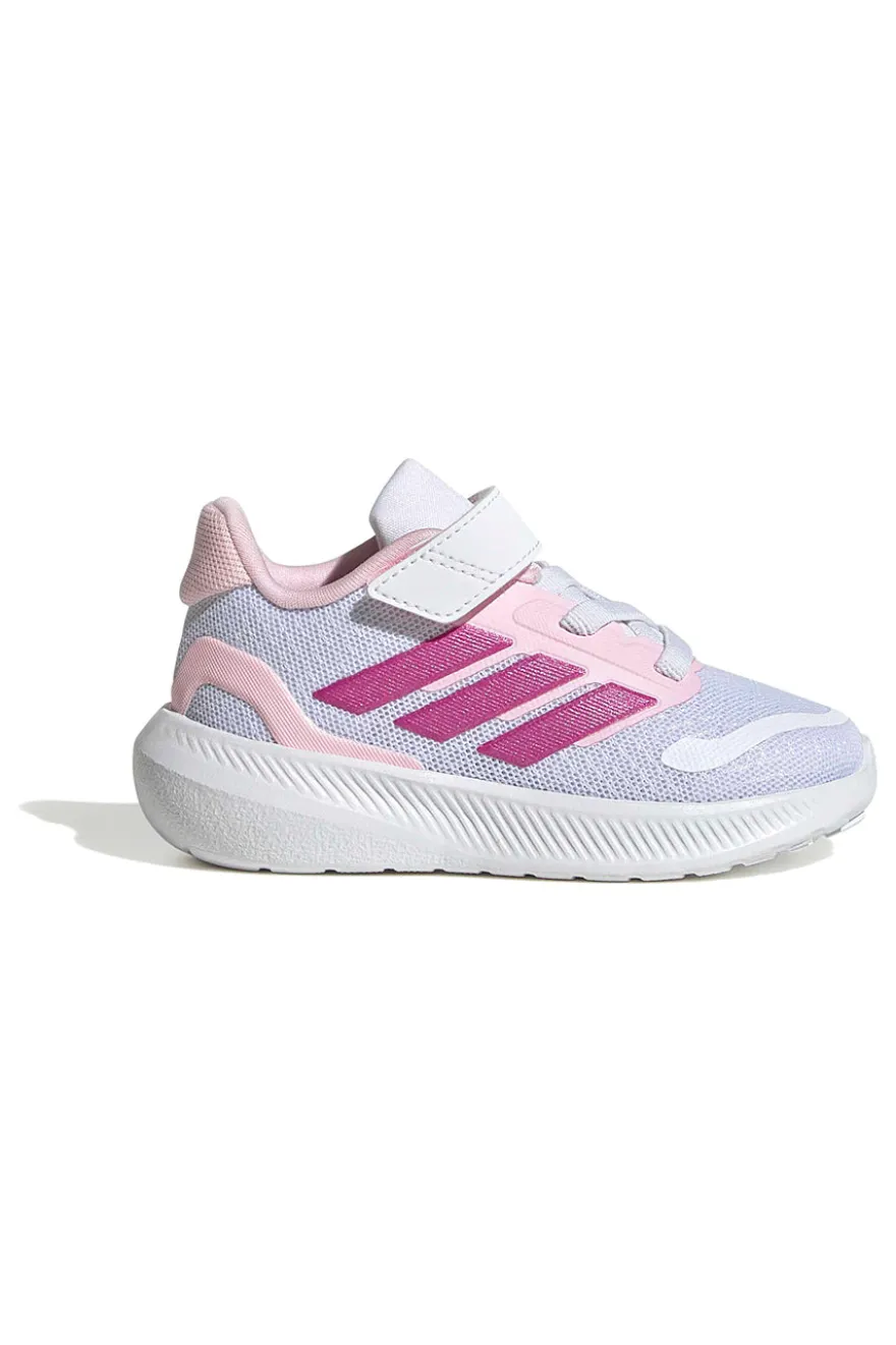 Sneakers lilla e rosa con strappi Adidas Runfalcon 5 El I