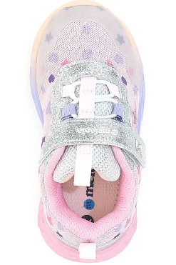 Sneakers luminose multicolor con stelle glitter Mkids MG25114