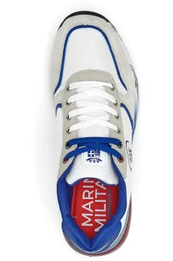 Sneakers Marina Militare 2249 Bianche e Grigie