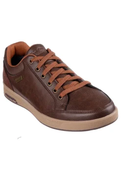 Sneakers marrone cioccolato waterproof Skechers Cavell Sparkman