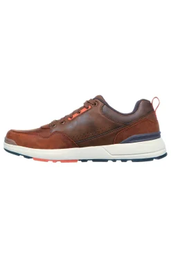 Sneakers marrone scuro in pelle Skechers Rozier Mancer