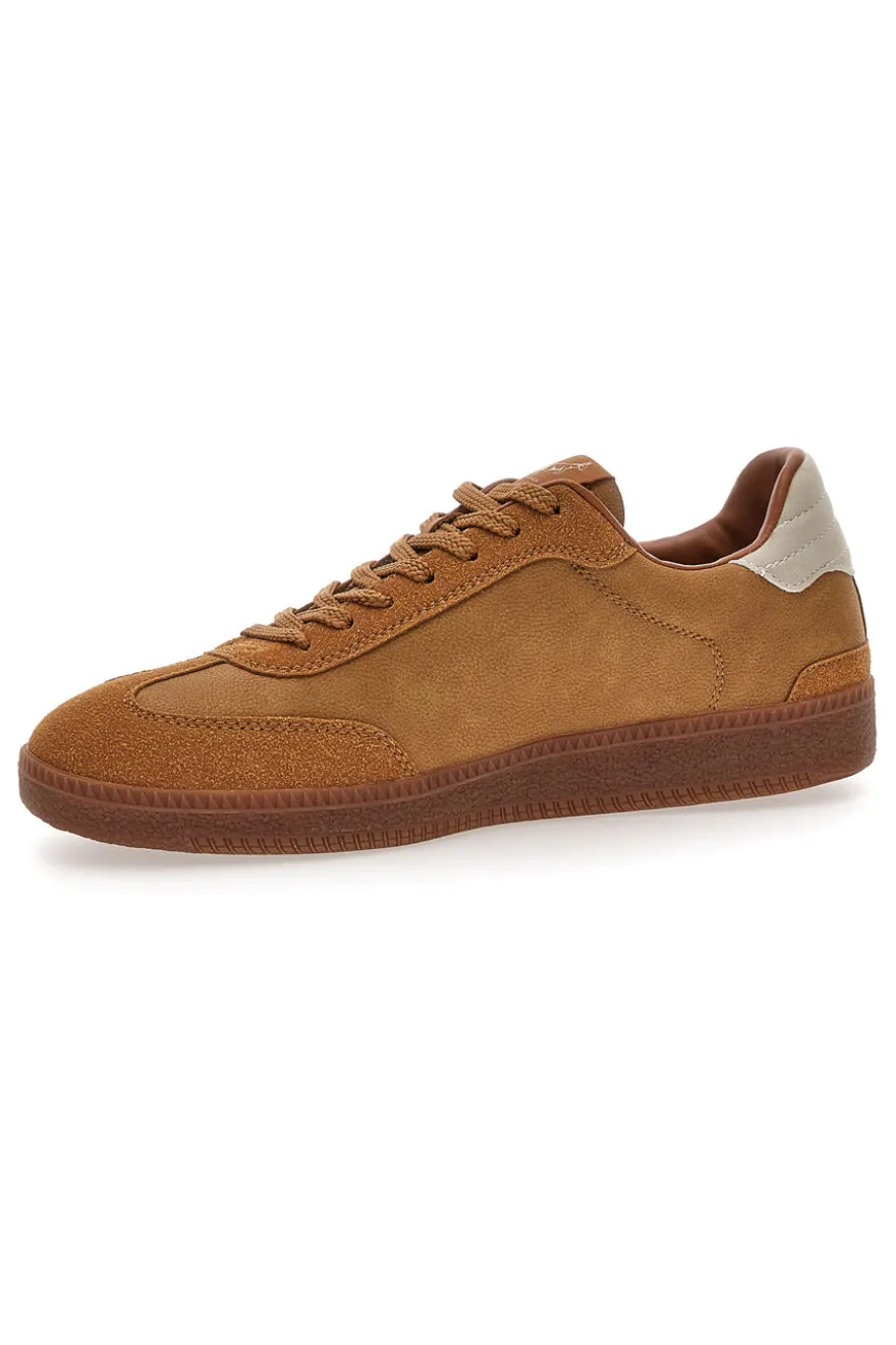 Sneakers marroni con extra insole, energy return e suola in gomma Australian AU52M115