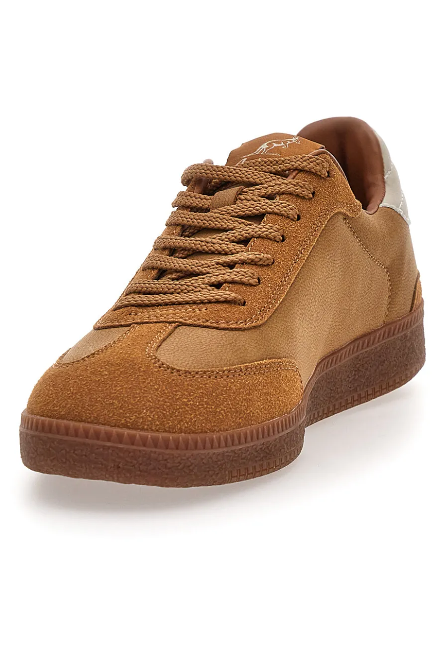 Sneakers marroni con extra insole, energy return e suola in gomma Australian AU52M115