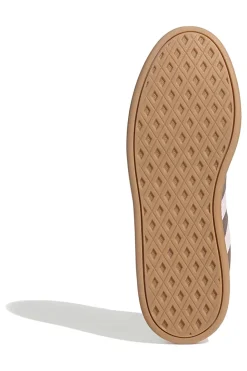 Sneakers marroni con strisce rosa e dettagli traforati Adidas Breaknet Sleek