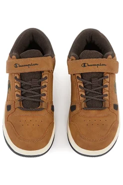 Sneakers Marroni con Velcro CHAMPION RD18 LOW CORD B GS