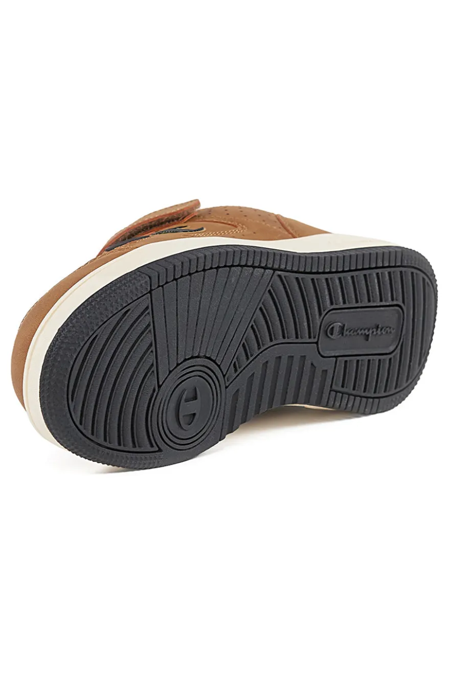 Sneakers Marroni con Velcro CHAMPION RD18 LOW CORD B GS