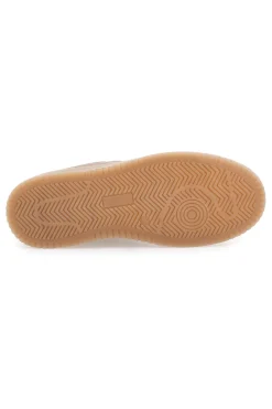 Sneakers marroni e platino in pelle con dettagli oro Pittarello Capsule Grace Made in Italy