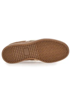 Sneakers marroni in effetto suede con logo ricamato Ferre' F501C532