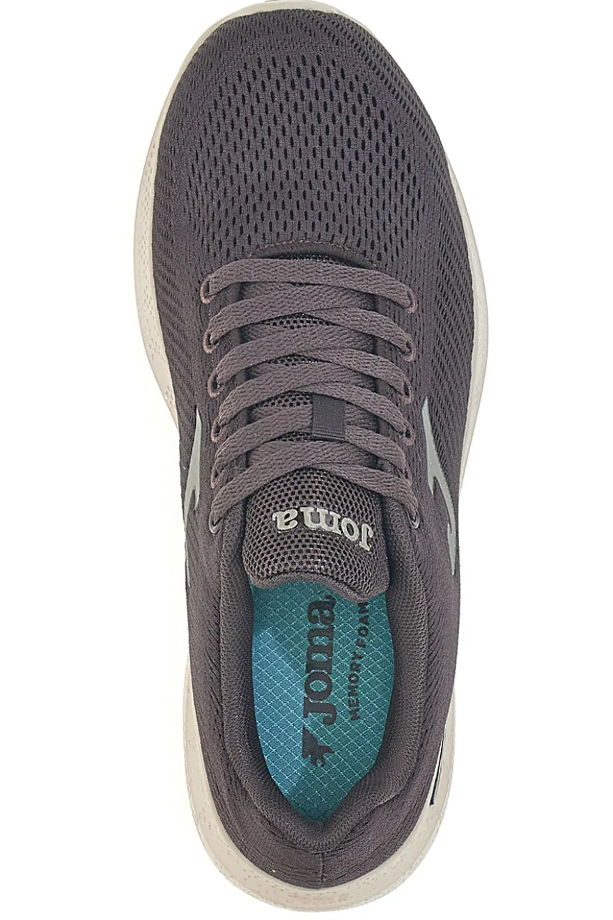 Sneakers marroni in mesh con suola ammortizzata Joma Corinto Men 2524
