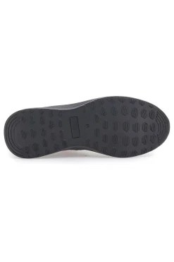 Sneakers marroni in pelle con zip laterale Pittarello 24097621 da Uomo