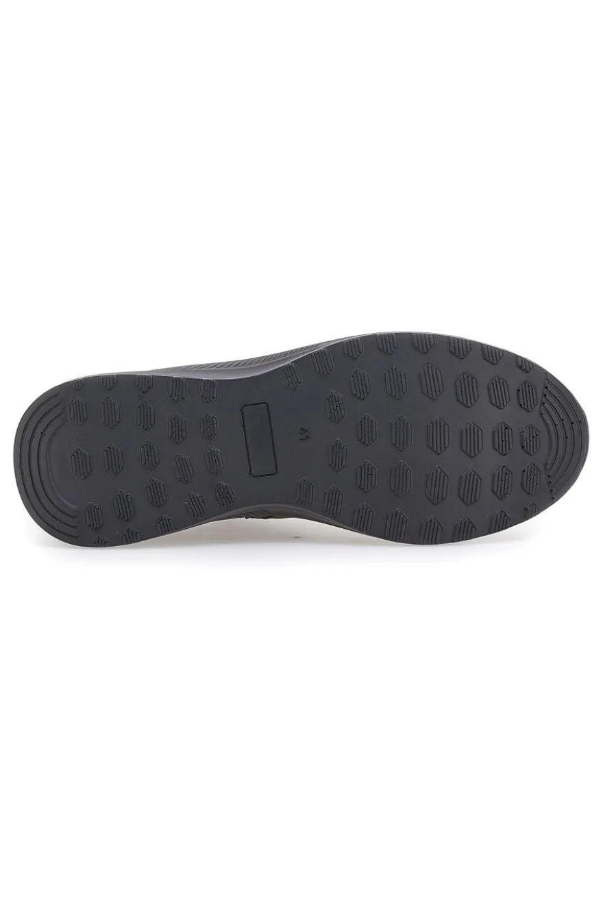 Sneakers marroni in pelle con zip laterale Pittarello 24097621 da Uomo