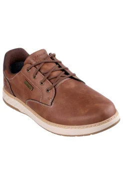 Sneakers marroni in pelle waterproof Skechers Garlan Pryor