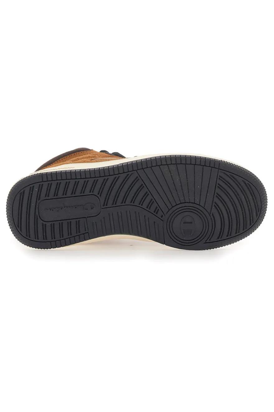 Sneakers Marroni Mid-Cut Champion Rebound Mid Winterized B Gs