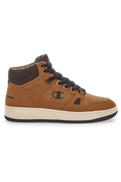 Sneakers Marroni Mid-Cut Champion Rebound Mid Winterized B Gs