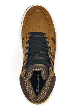 Sneakers Marroni Mid-Cut Champion Rebound Mid Winterized B Gs