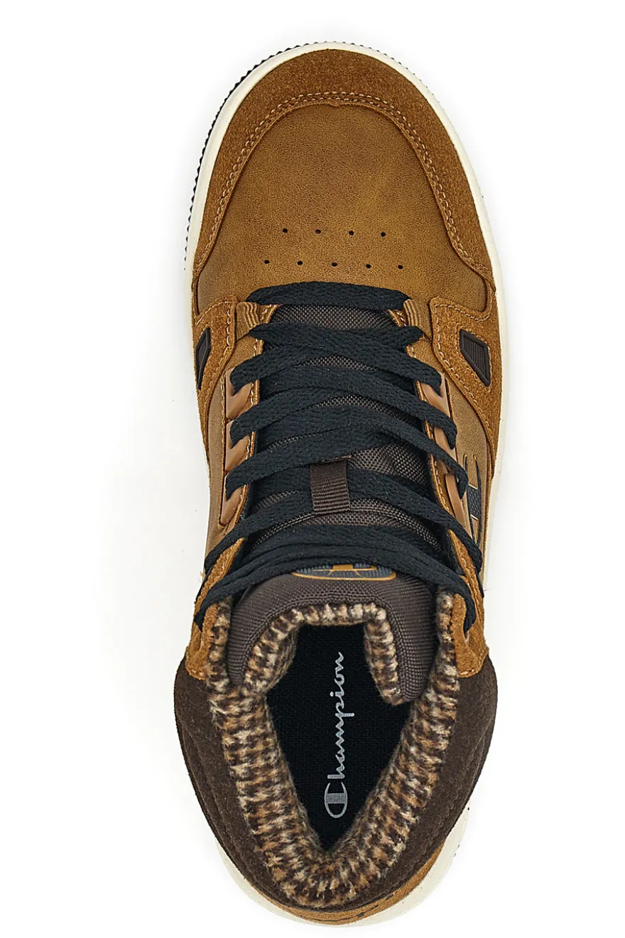 Sneakers Marroni Mid-Cut Champion Rebound Mid Winterized B Gs