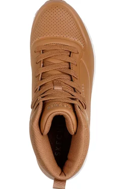 Sneakers Marroni Mid-Cut Skechers Uno Stand High