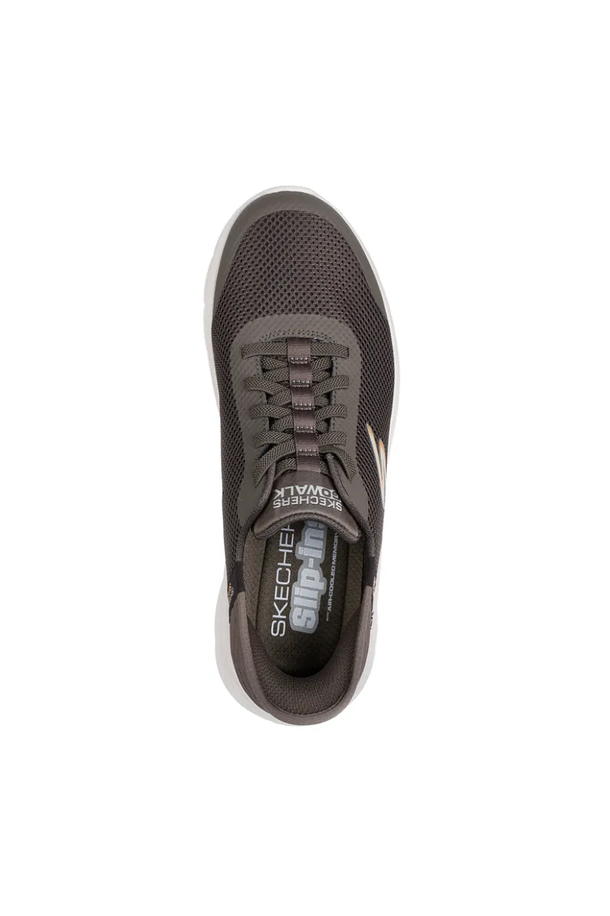 Sneakers Marroni Skechers Go Walk Flex Hans Up