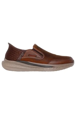 Sneakers marroni Slip-ins Skechers Slade - Cooper