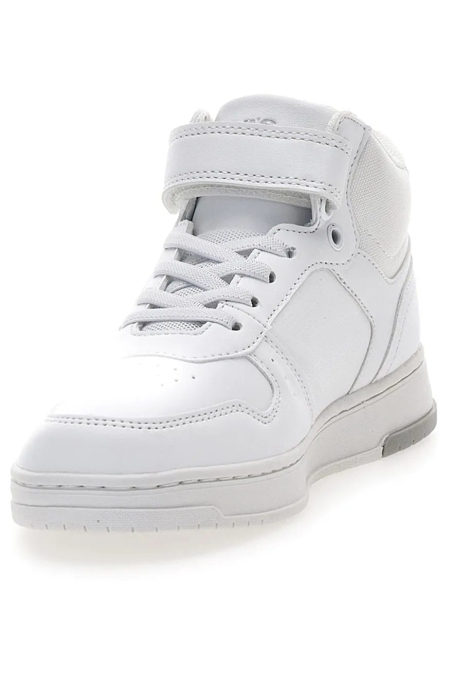 Sneakers mid bianche con strappo Levi's Kick Mid Se
